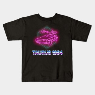 Taurus 1984- Delorean Dreams Kids T-Shirt